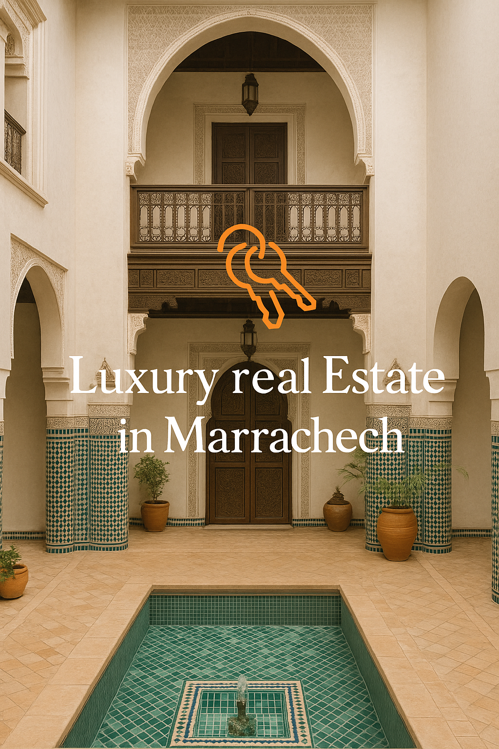 Riad traditionnel marocain